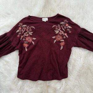 Jun Ivy Womans Long Sleeve Shirt